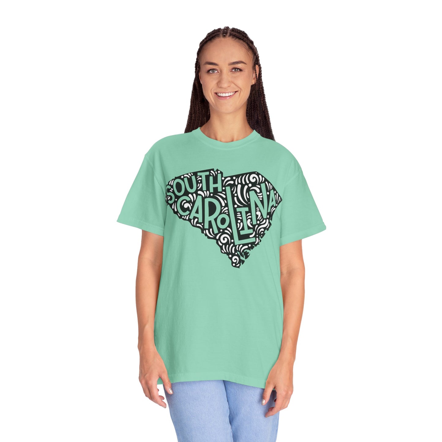 South Carolina "Woodcut Series" T-Shirt - 14 Colors in 7 Sizes Available!