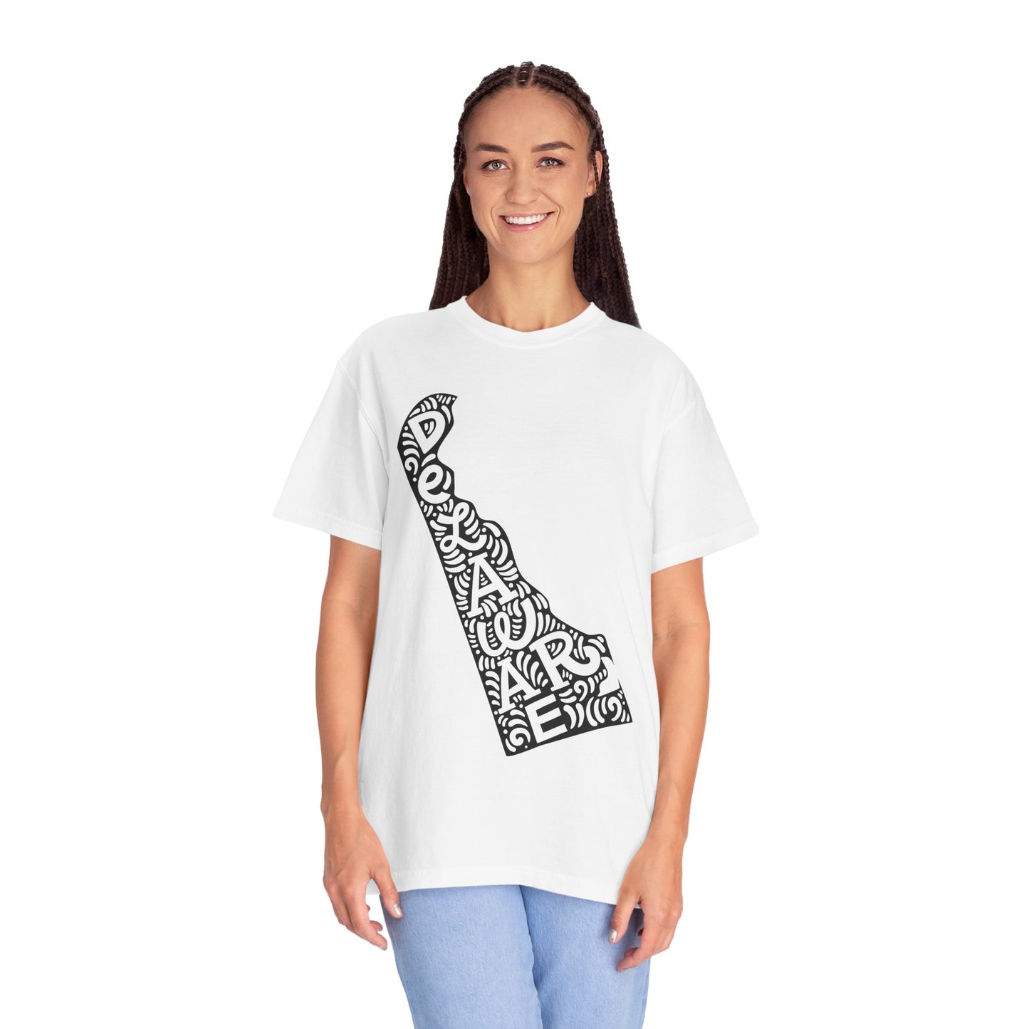 Delaware "Woodcut Series" T-Shirt - 14 Colors in 7 Sizes Available!