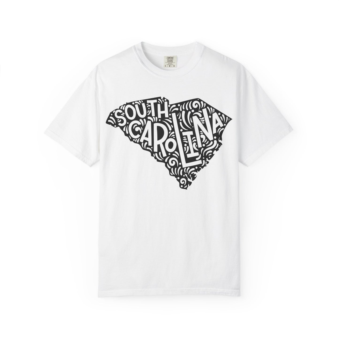South Carolina "Woodcut Series" T-Shirt - 14 Colors in 7 Sizes Available!