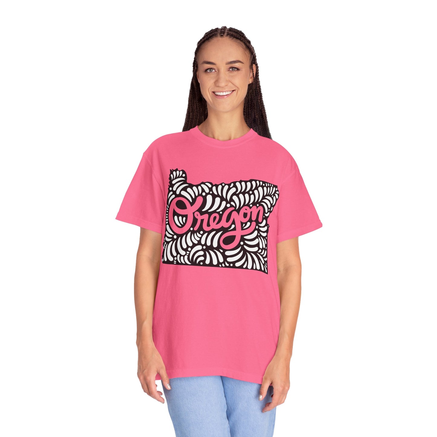 Oregon "Woodcut Series" T-Shirt - 14 Colors in 7 Sizes Available!