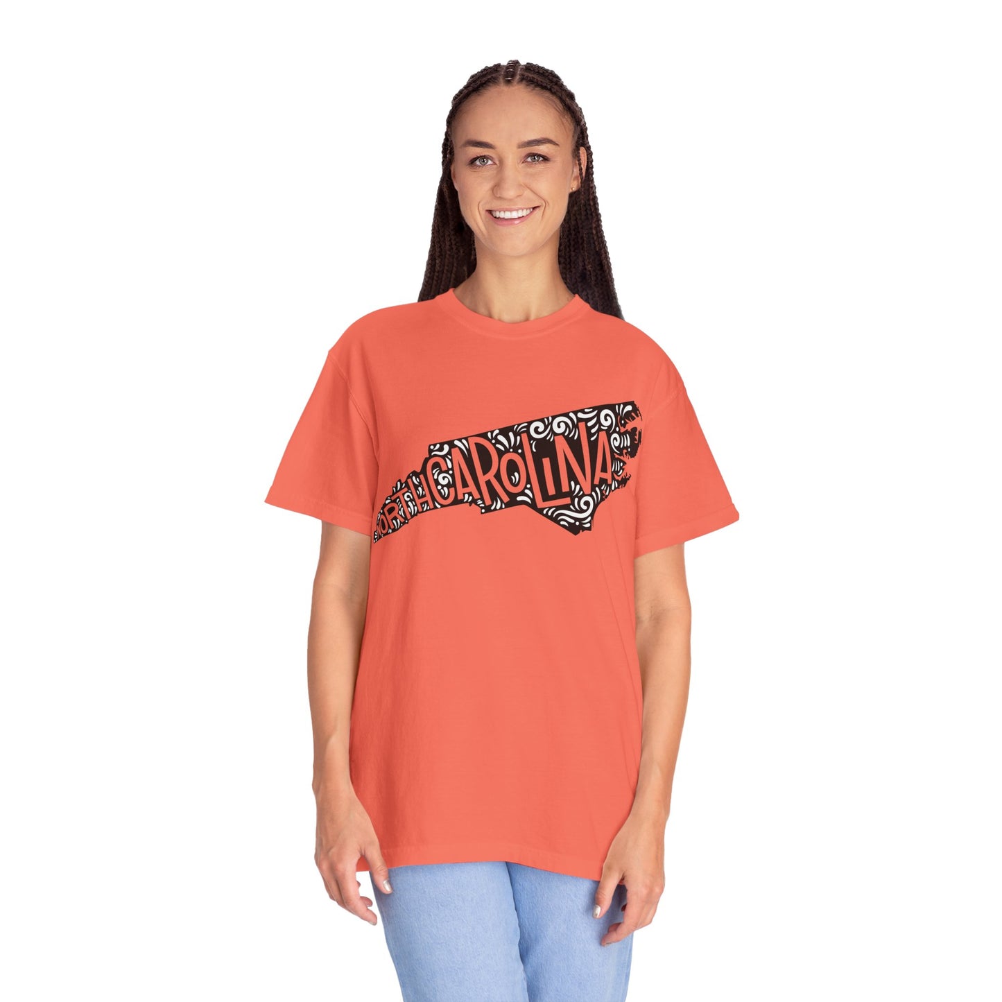 North Carolina "Woodcut Series" T-Shirt - 14 Colors in 7 Sizes Available!