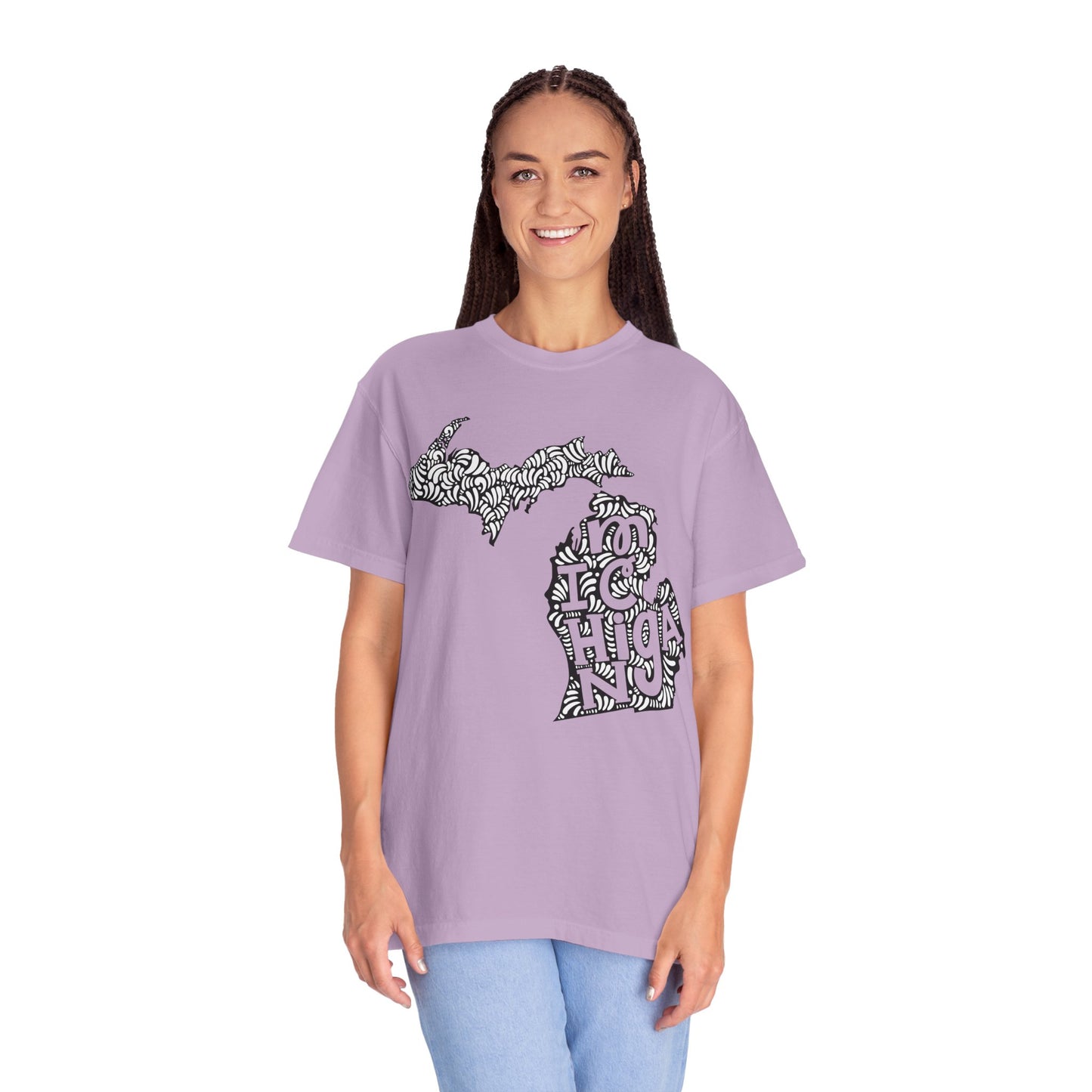 Michigan "Woodcut Series" T-Shirt - 14 Colors in 7 Sizes Available!