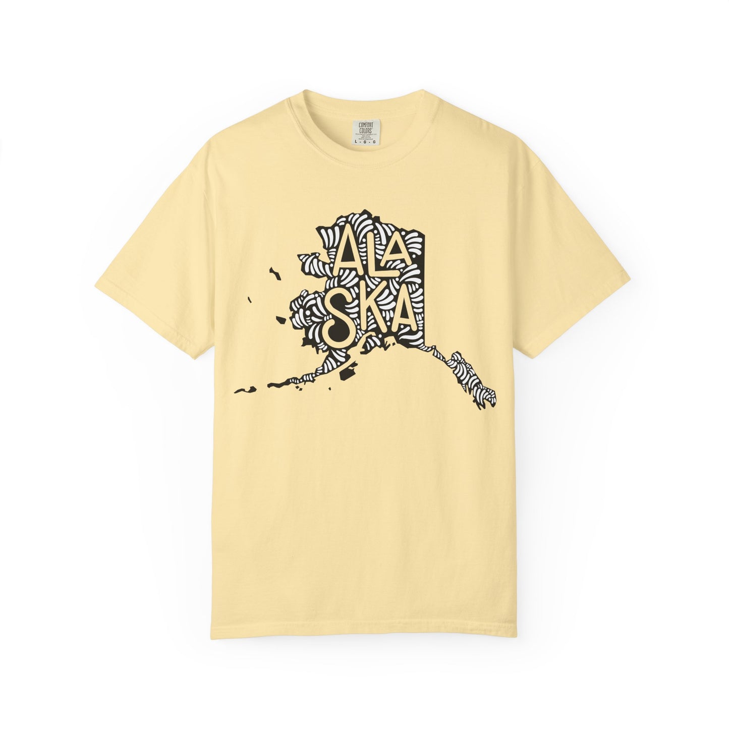 Alaska "Woodcut Series" T-Shirt - 14 Colors in 7 Sizes Available!
