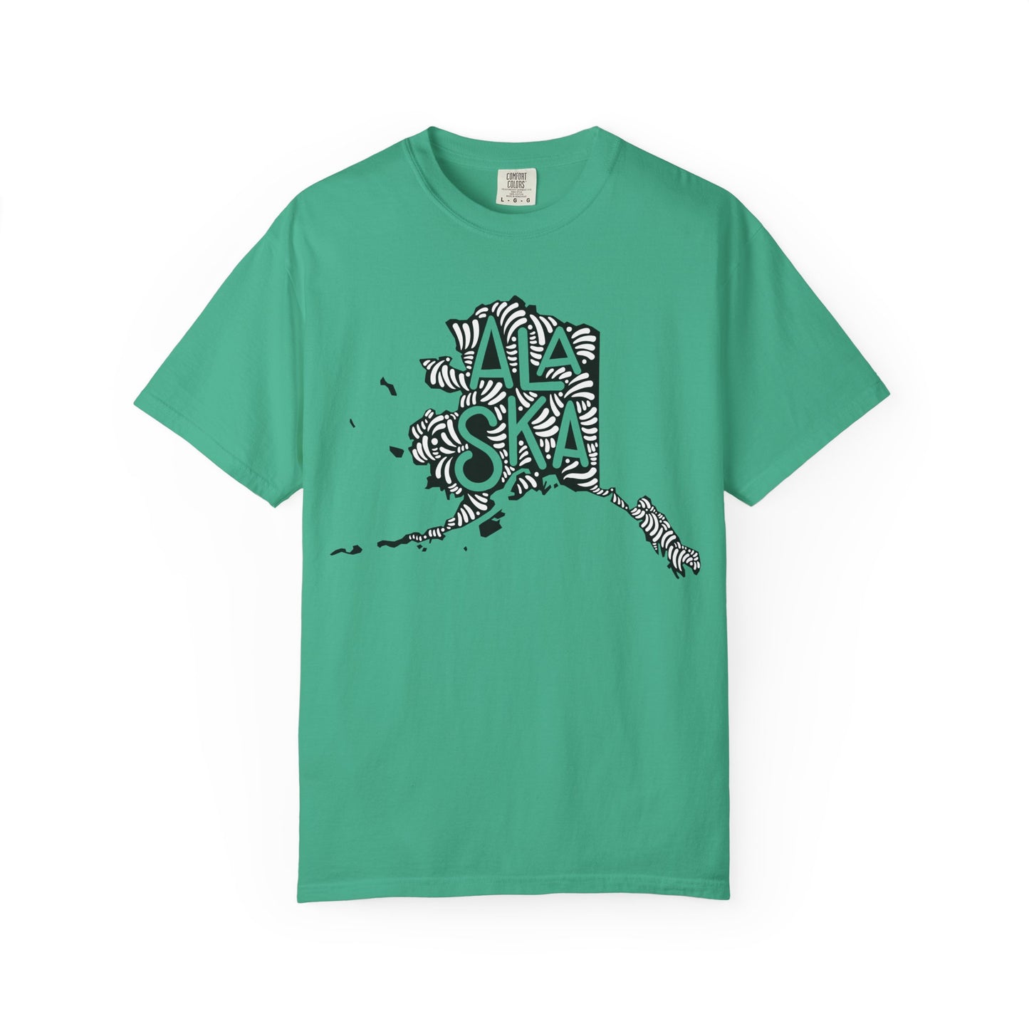 Alaska "Woodcut Series" T-Shirt - 14 Colors in 7 Sizes Available!