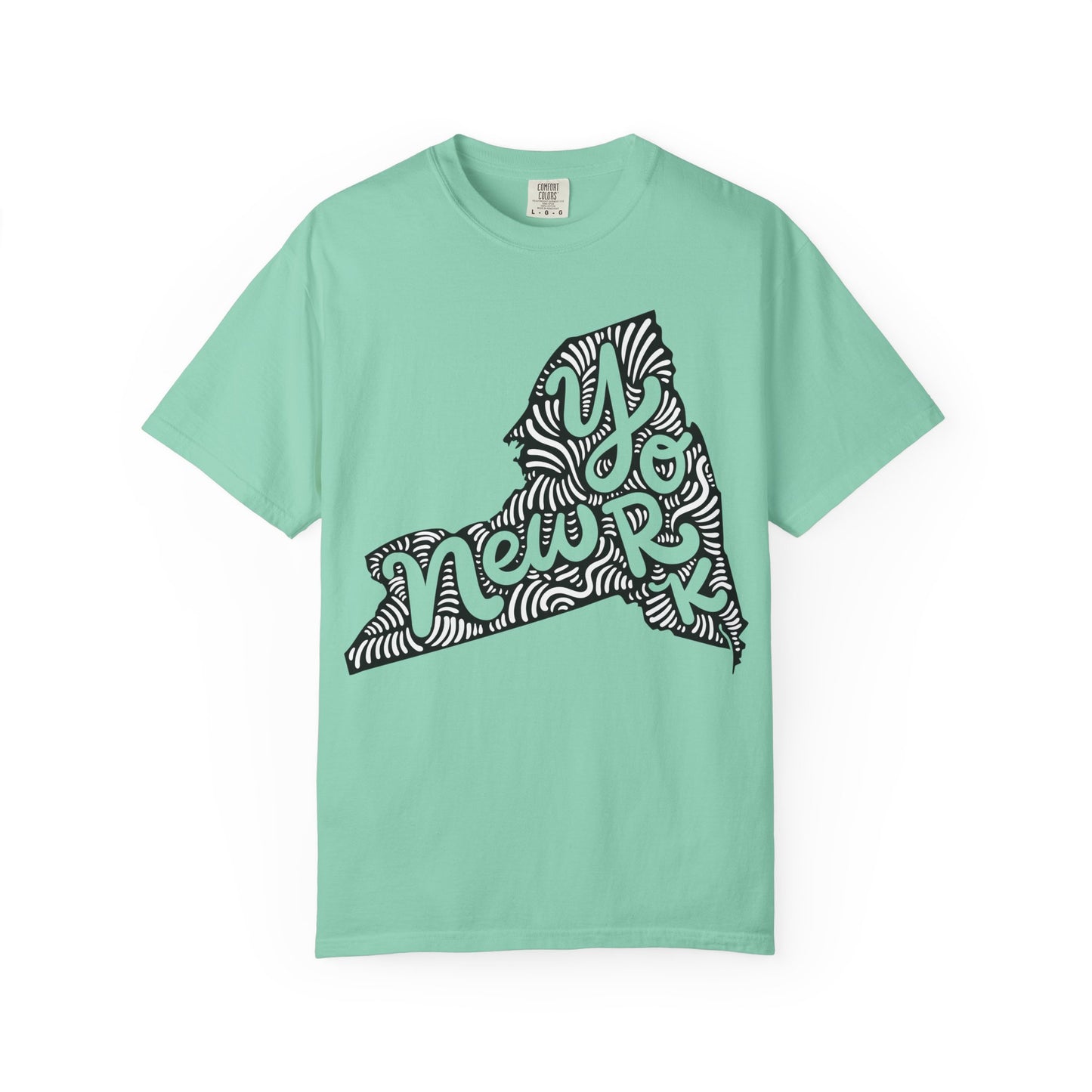 New York "Woodcut Series" T-Shirt - 14 Colors in 7 Sizes Available!