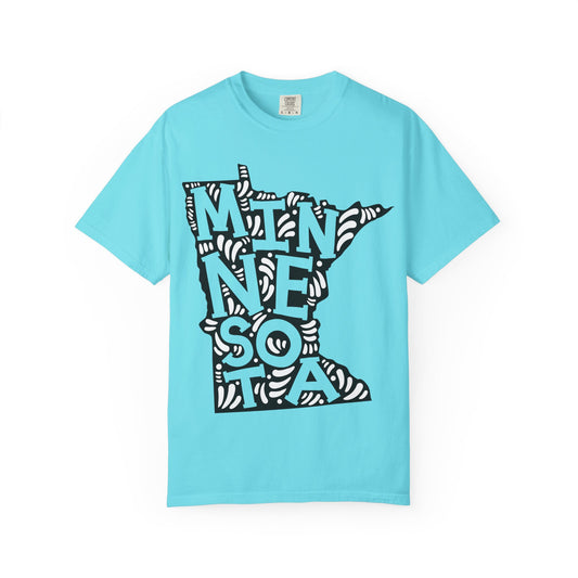 Minnesota "Woodcut Series" T-Shirt - 14 Colors in 7 Sizes Available!