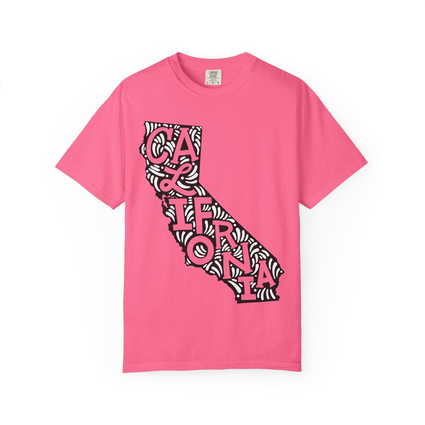 California "Woodcut Series" T-Shirt - 14 Colors in 7 Sizes Available!