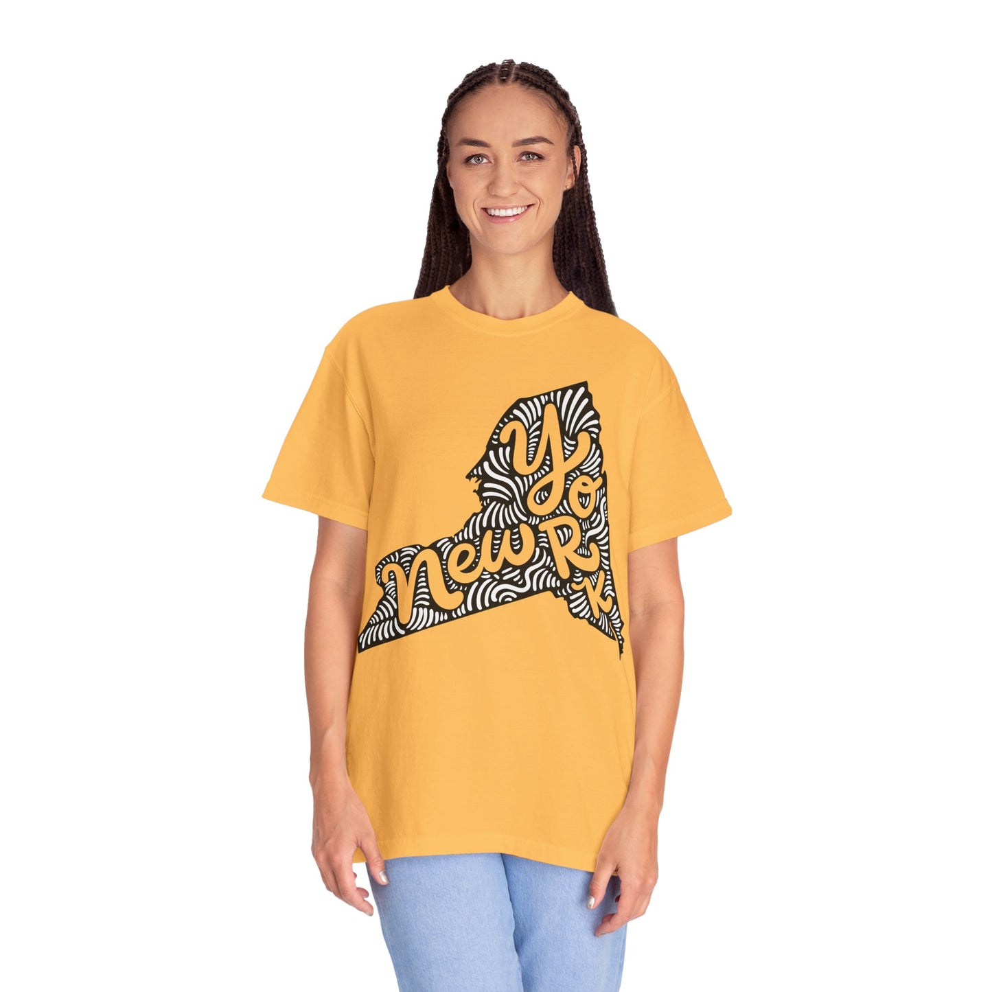 New York "Woodcut Series" T-Shirt - 14 Colors in 7 Sizes Available!