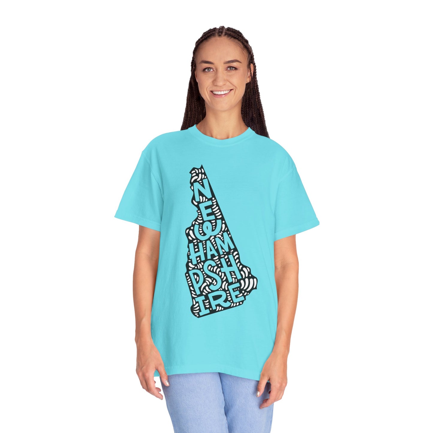 New Hampshire "Woodcut Series" T-Shirt - 14 Colors in 7 Sizes Available!