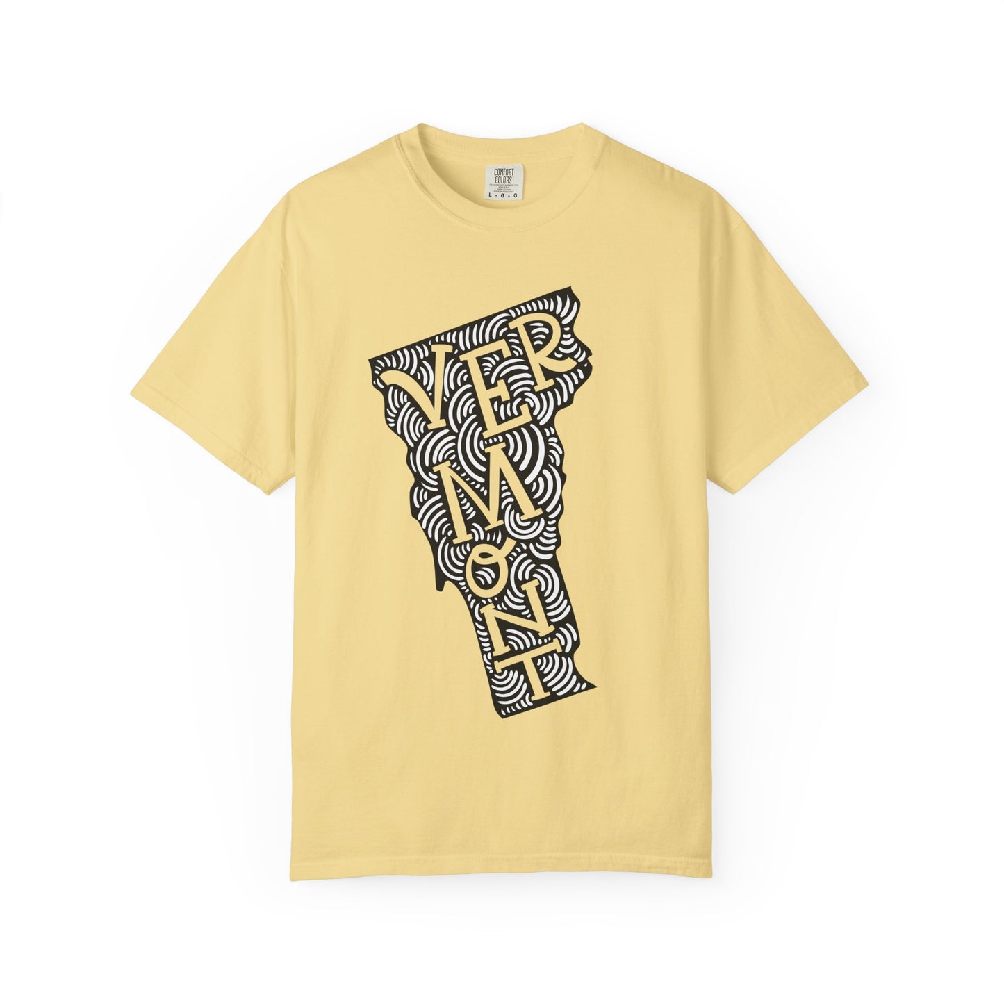Vermont "Woodcut Series" T-Shirt - 14 Colors in 7 Sizes Available!