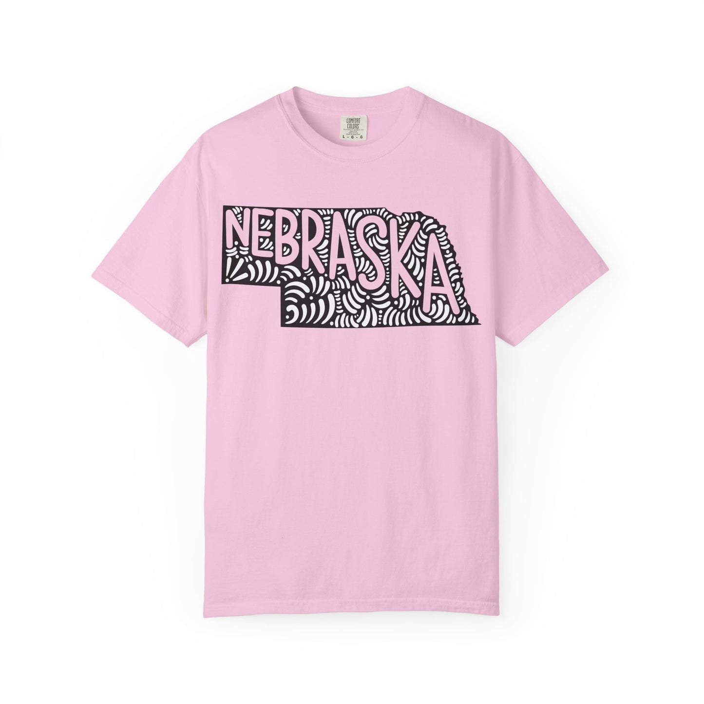 Nebraska "Woodcut Series" T-Shirt - 14 Colors in 7 Sizes Available!