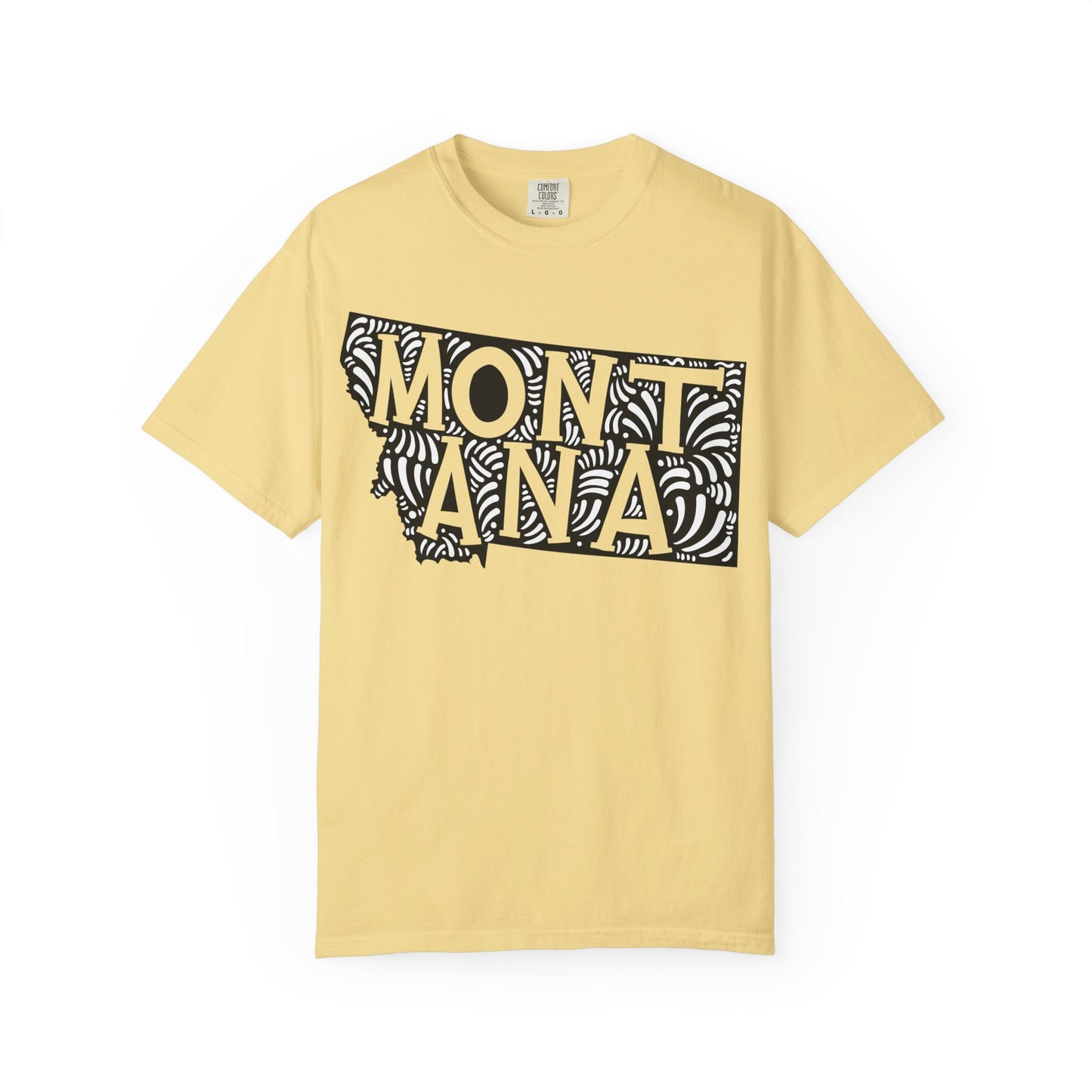 Montana "Woodcut Series" T-Shirt - 14 Colors in 7 Sizes Available!