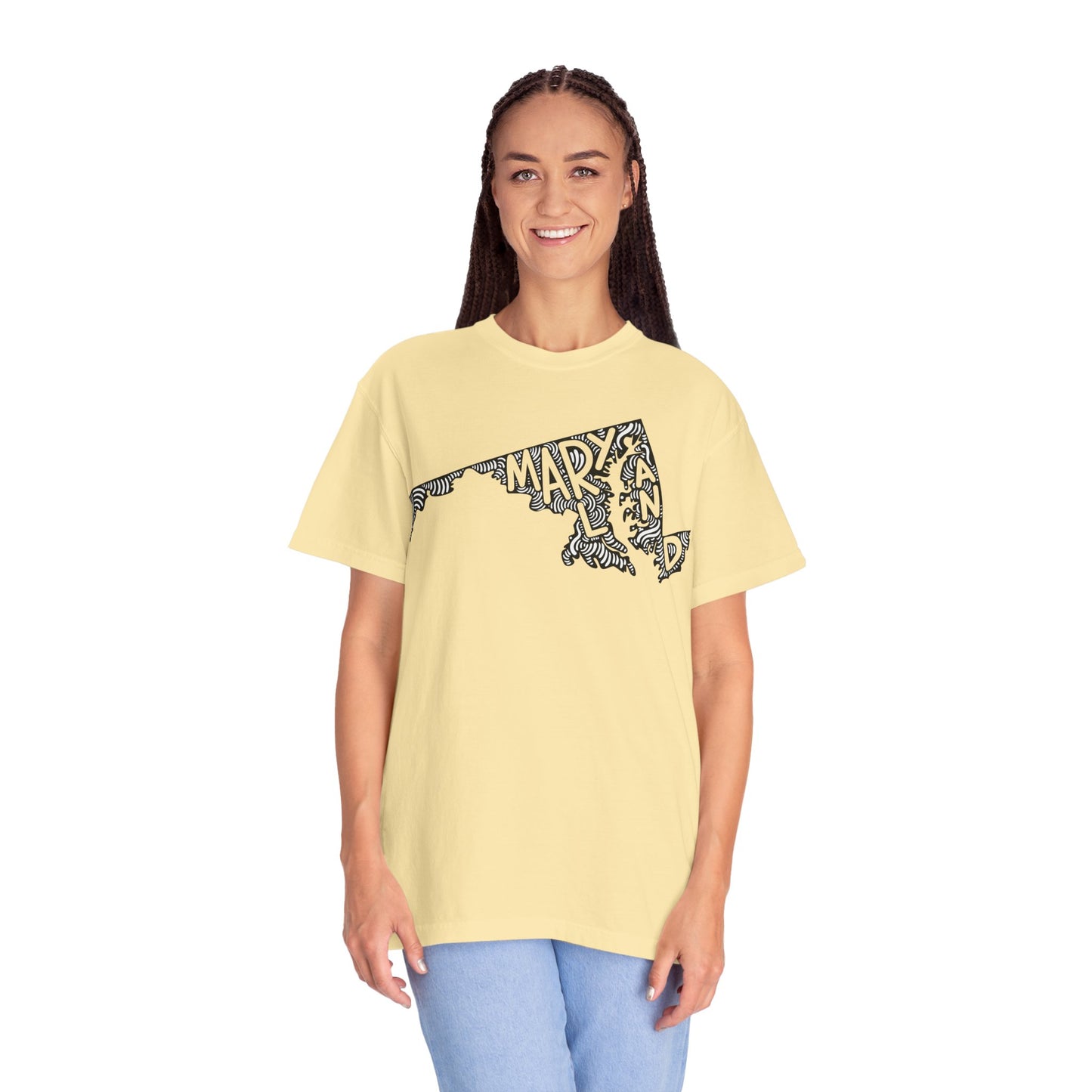 Maryland "Woodcut Series" T-Shirt - 14 Colors in 7 Sizes Available!