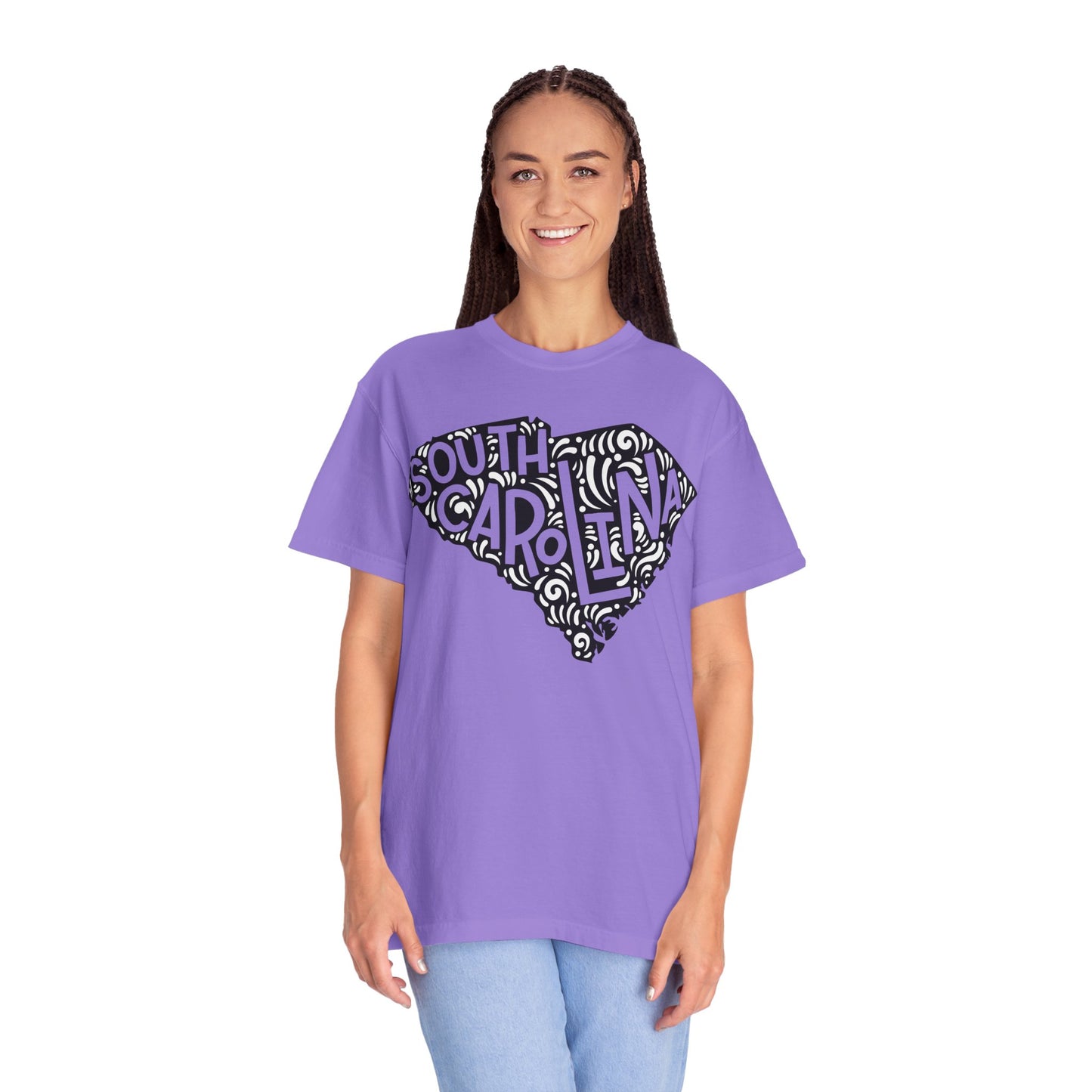 South Carolina "Woodcut Series" T-Shirt - 14 Colors in 7 Sizes Available!