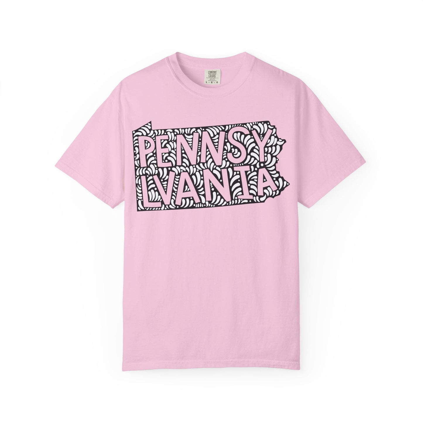 Pennsylvania "Woodcut Series" T-Shirt - 14 Colors in 7 Sizes Available!