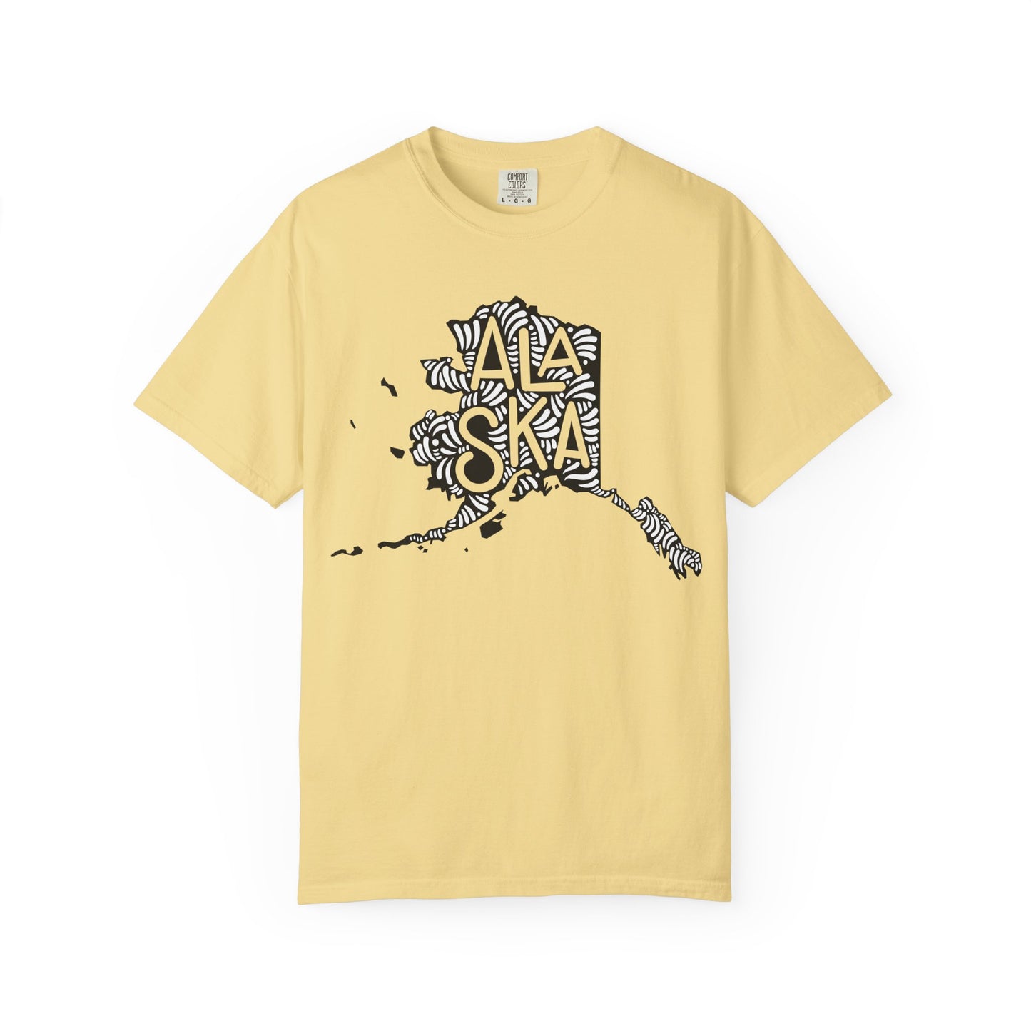 Alaska "Woodcut Series" T-Shirt - 14 Colors in 7 Sizes Available!