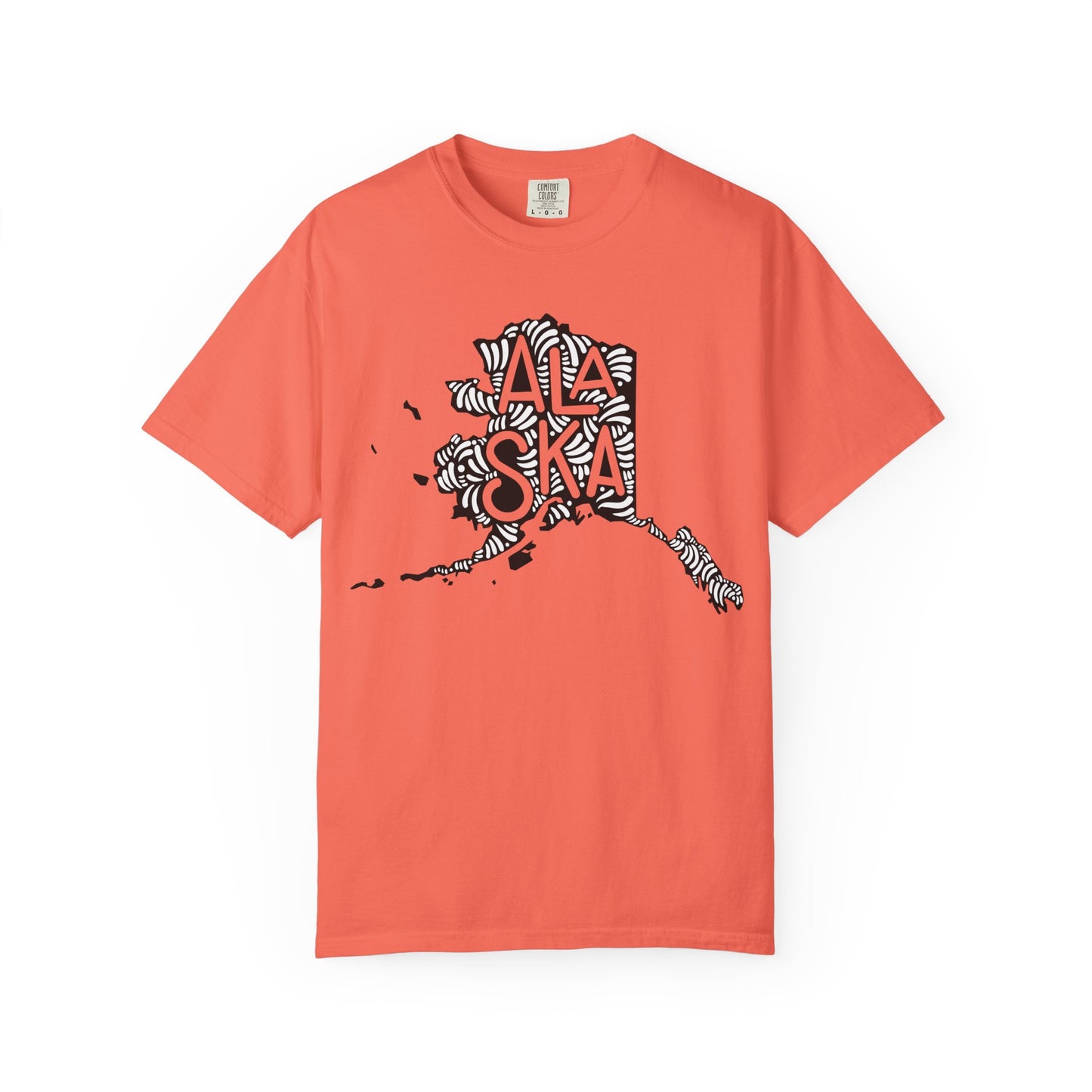 Alaska "Woodcut Series" T-Shirt - 14 Colors in 7 Sizes Available!