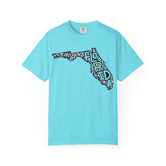 Florida "Woodcut Series" T-Shirt - 14 Colors in 7 Sizes Available!
