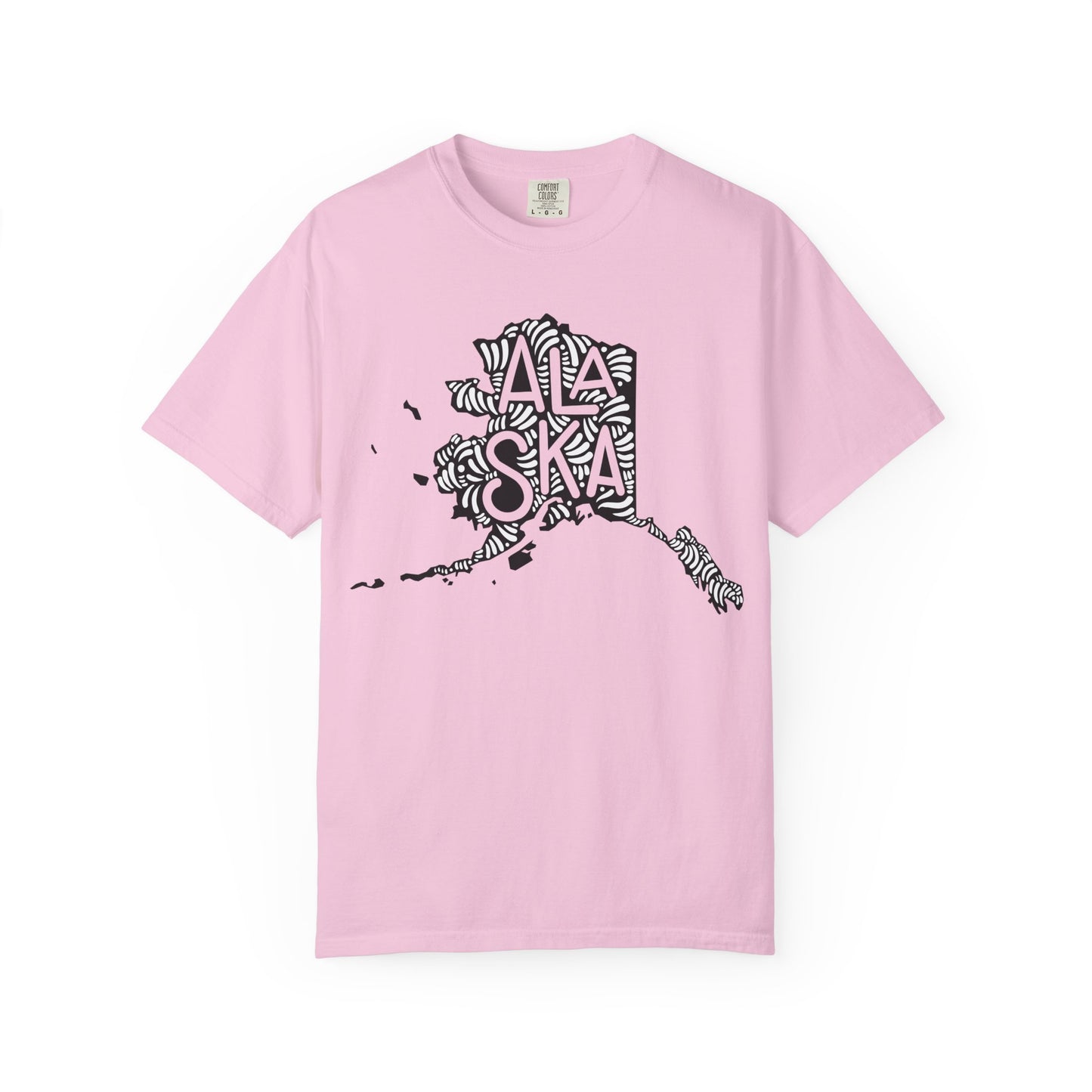 Alaska "Woodcut Series" T-Shirt - 14 Colors in 7 Sizes Available!