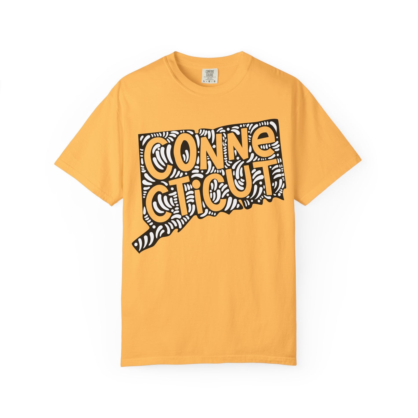 Connecticut "Woodcut Series" T-Shirt - 14 Colors in 7 Sizes Available!