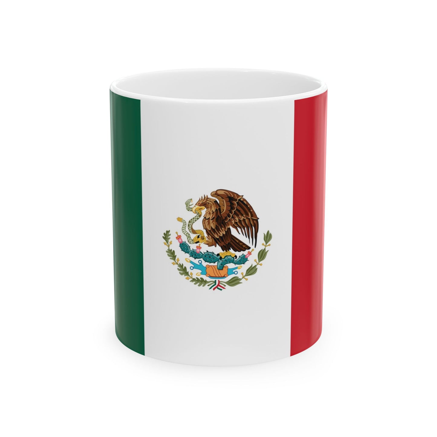 Mexico Flag Ceramic Mug - Available in 11oz & 15oz