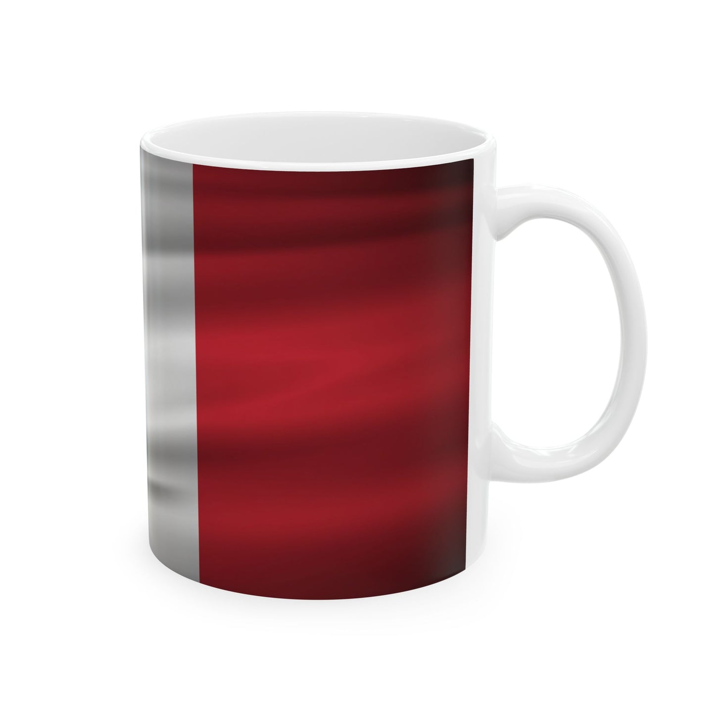 Italy Waving Flag Ceramic Mug - Available in 11oz & 15oz