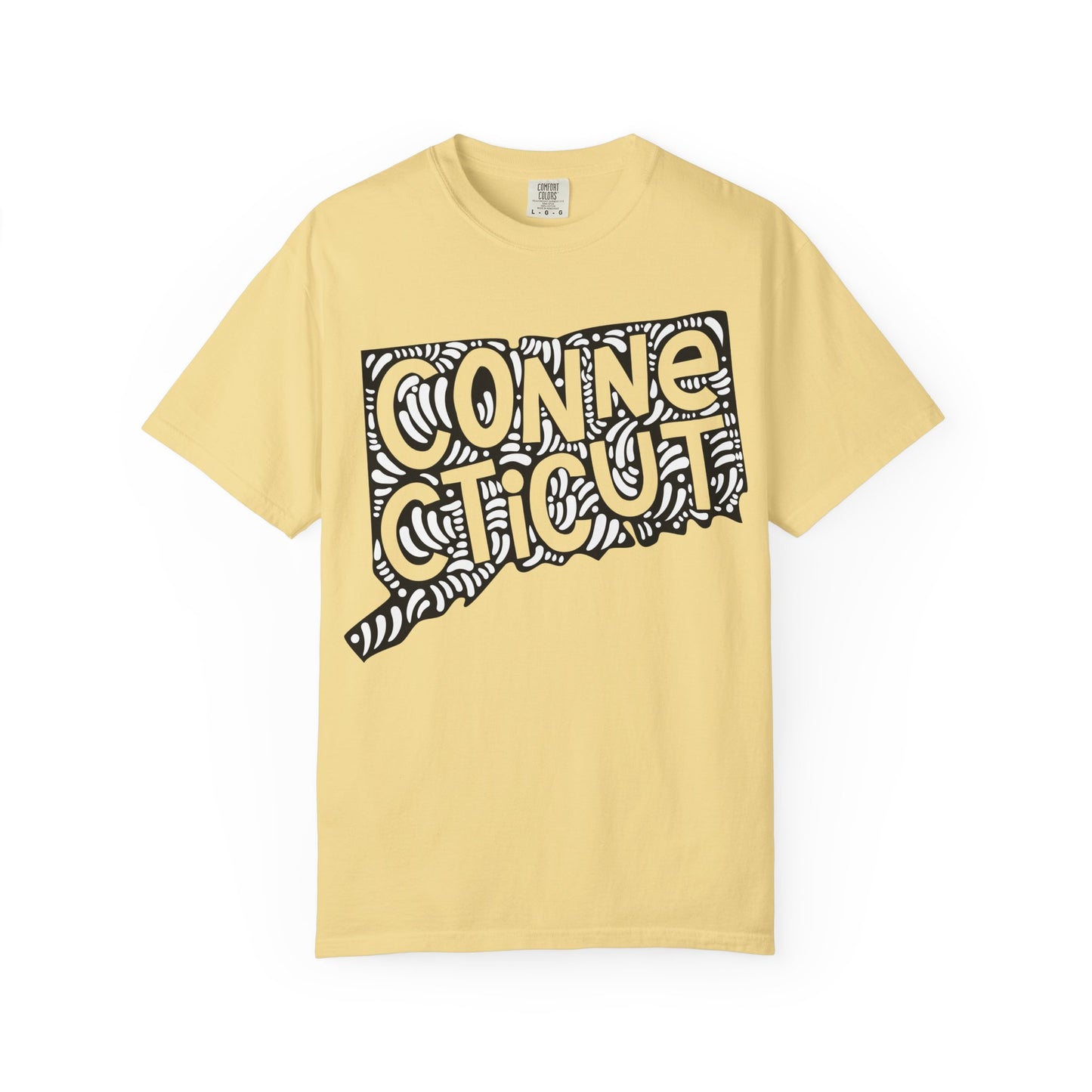Connecticut "Woodcut Series" T-Shirt - 14 Colors in 7 Sizes Available!