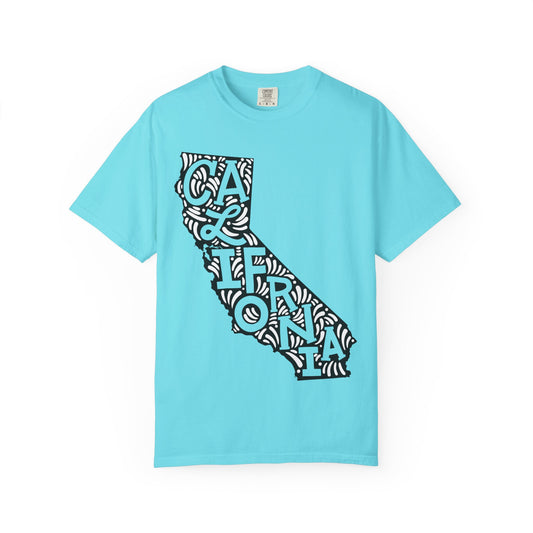 California "Woodcut Series" T-Shirt - 14 Colors in 7 Sizes Available!