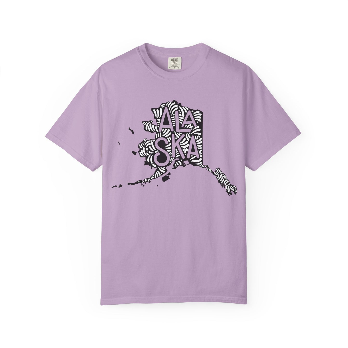 Alaska "Woodcut Series" T-Shirt - 14 Colors in 7 Sizes Available!