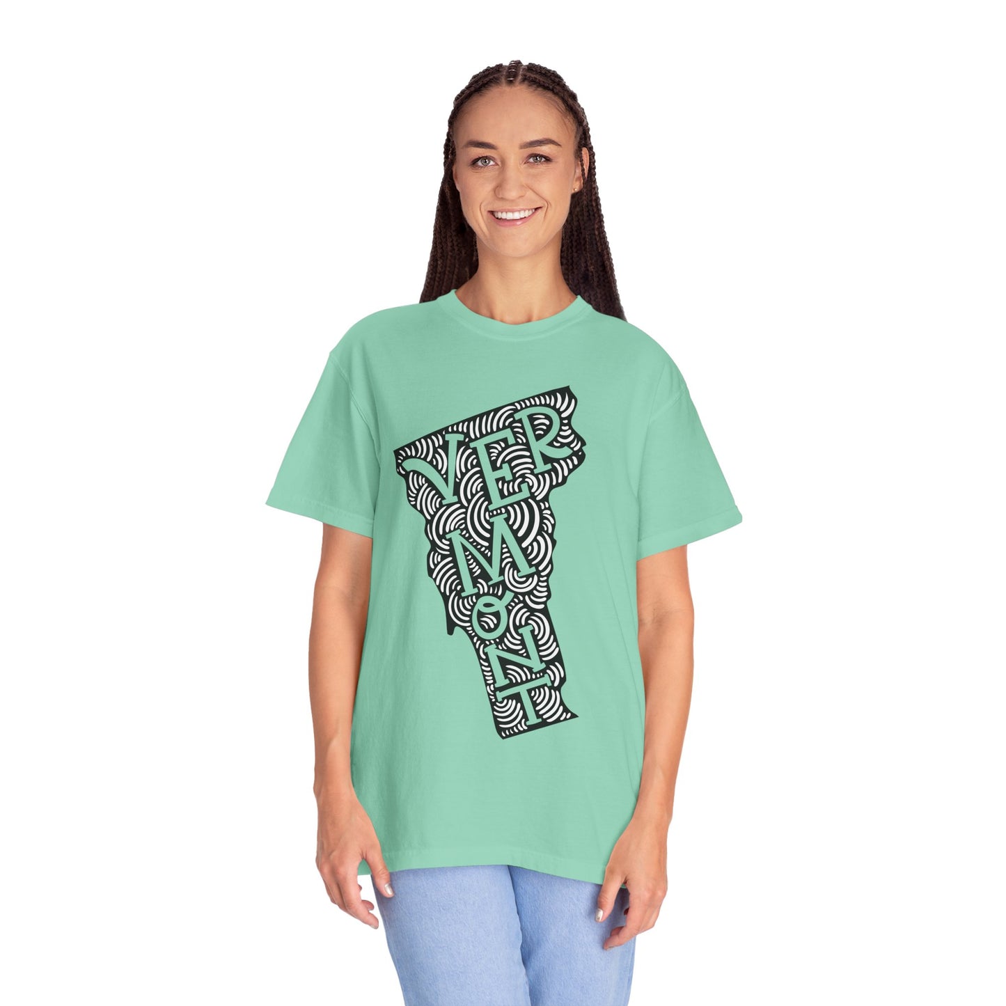 Vermont "Woodcut Series" T-Shirt - 14 Colors in 7 Sizes Available!