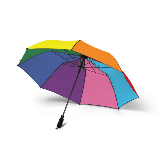 PRIDE LGBTQ Rainbow 48" Semi-Automatic Foldable Umbrella