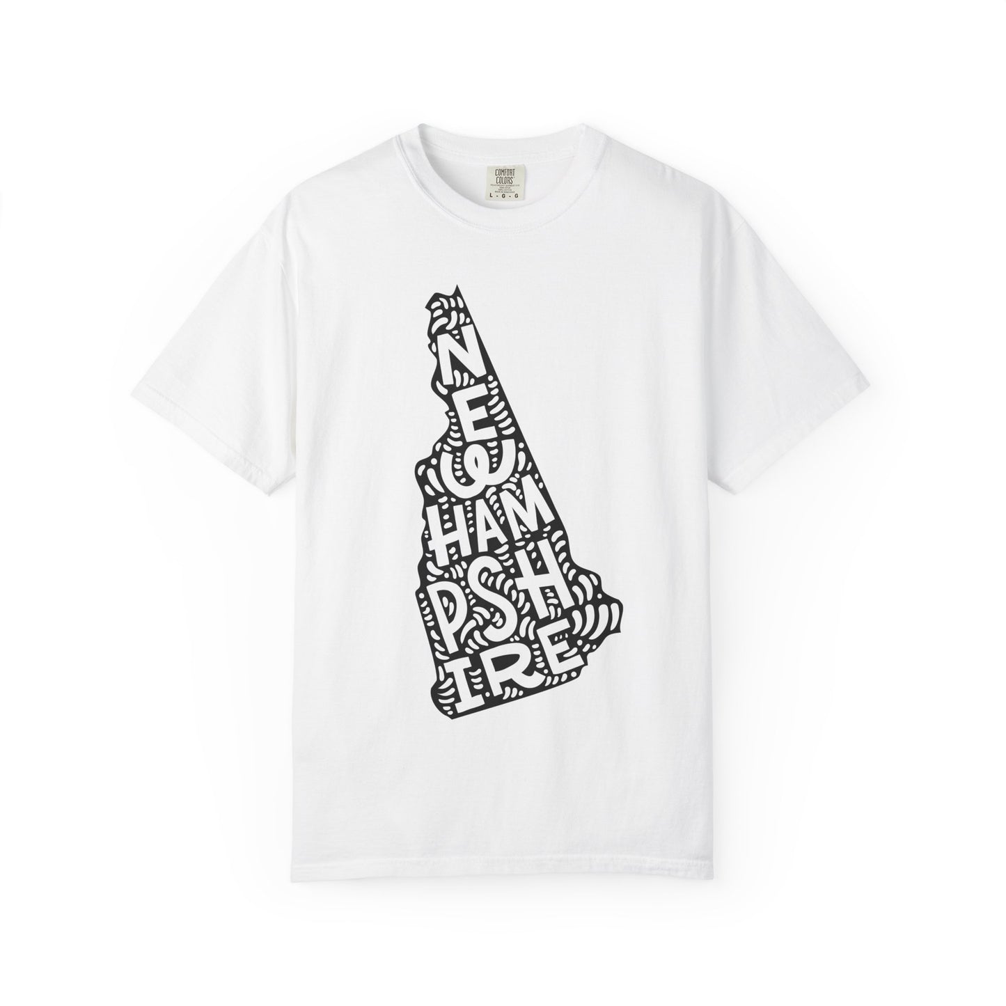 New Hampshire "Woodcut Series" T-Shirt - 14 Colors in 7 Sizes Available!