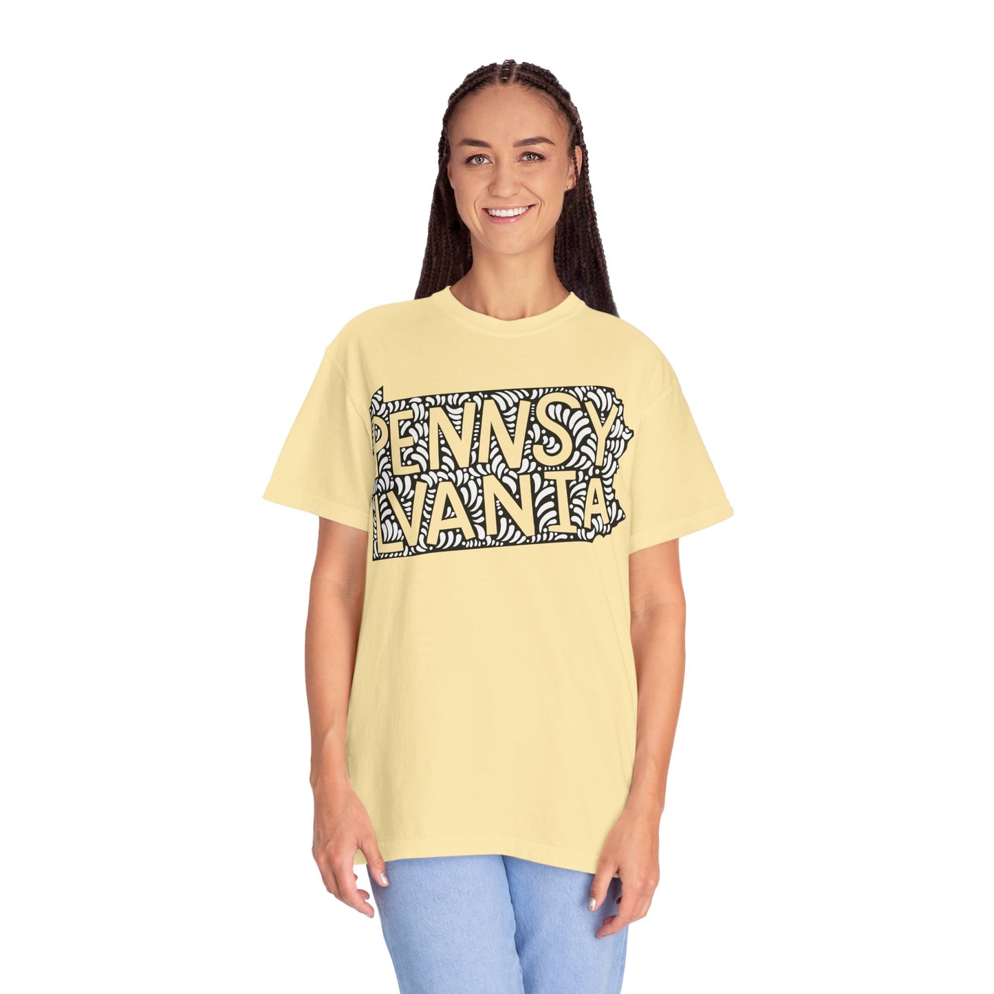 Pennsylvania "Woodcut Series" T-Shirt - 14 Colors in 7 Sizes Available!
