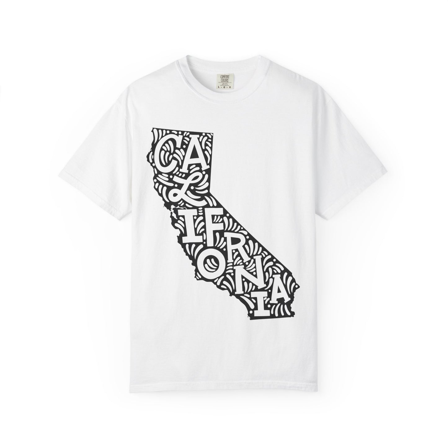 California "Woodcut Series" T-Shirt - 14 Colors in 7 Sizes Available!