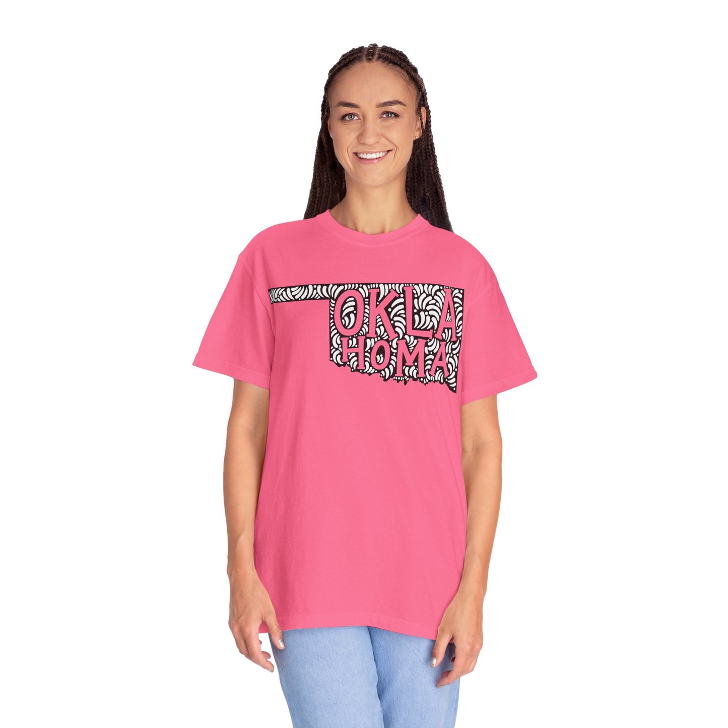 Oklahoma "Woodcut Series" T-Shirt - 14 Colors in 7 Sizes Available!