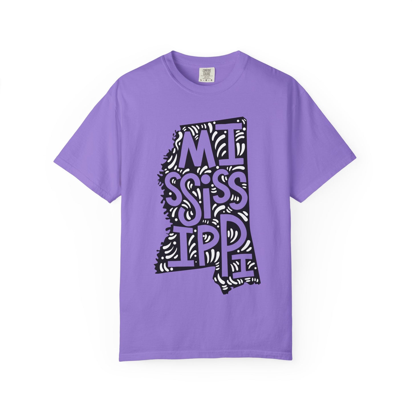 Mississippi "Woodcut Series" T-Shirt - 14 Colors in 7 Sizes Available!