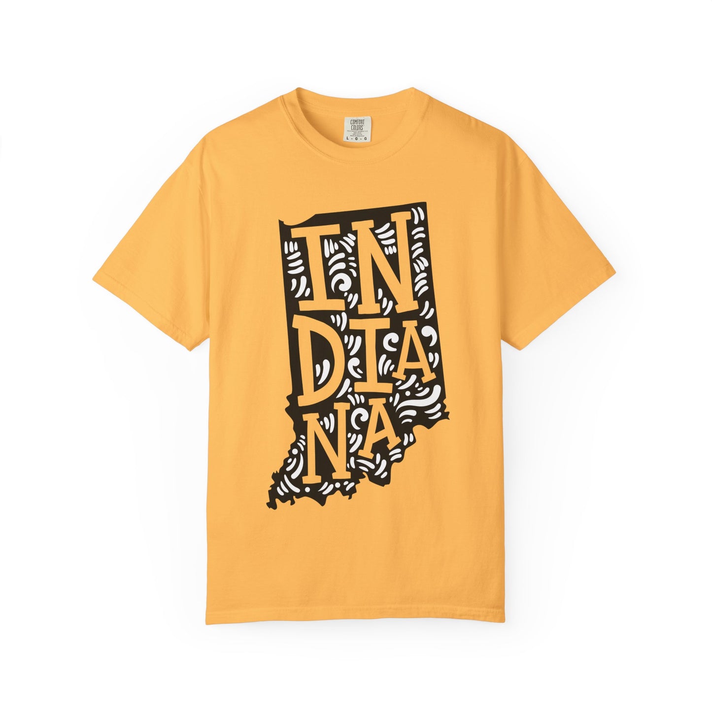 Indiana "Woodcut Series" T-Shirt - 14 Colors in 7 Sizes Available!