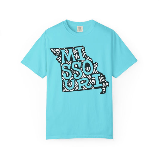 Missouri "Woodcut Series" T-Shirt - 14 Colors in 7 Sizes Available!