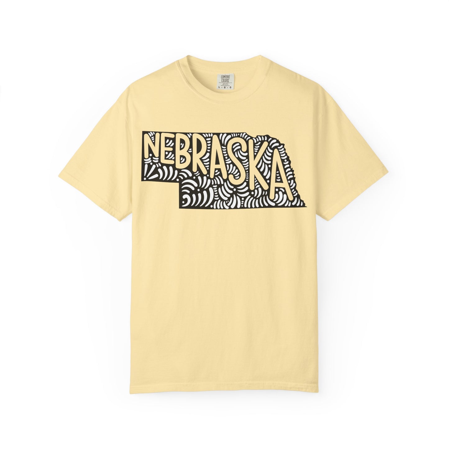 Nebraska "Woodcut Series" T-Shirt - 14 Colors in 7 Sizes Available!