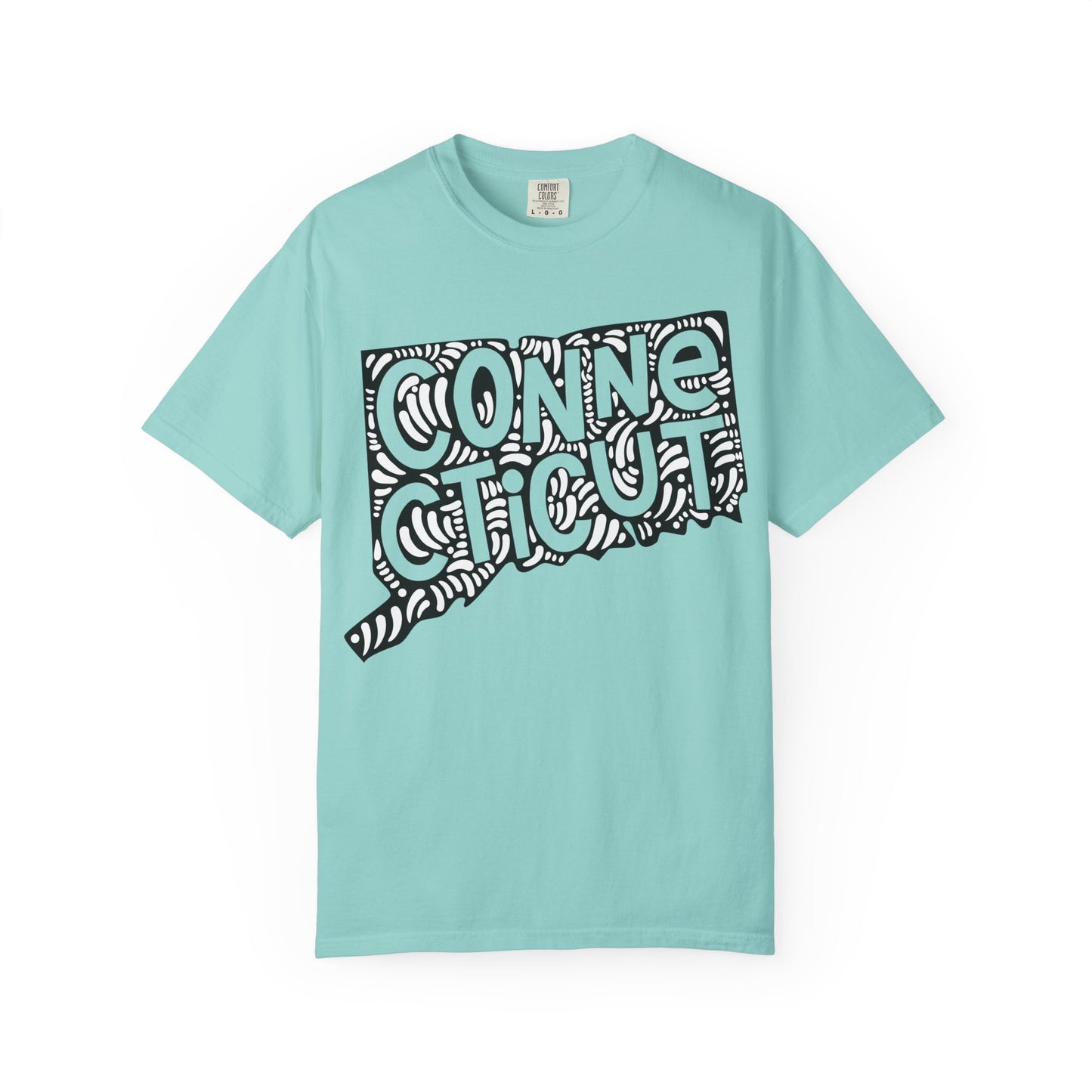 Connecticut "Woodcut Series" T-Shirt - 14 Colors in 7 Sizes Available!