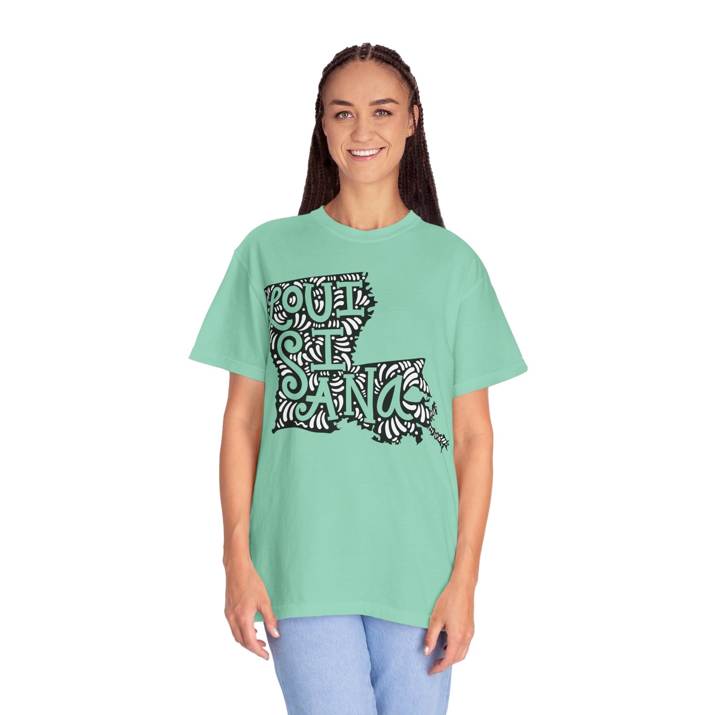 Louisiana "Woodcut Series" T-Shirt - 14 Colors in 7 Sizes Available!