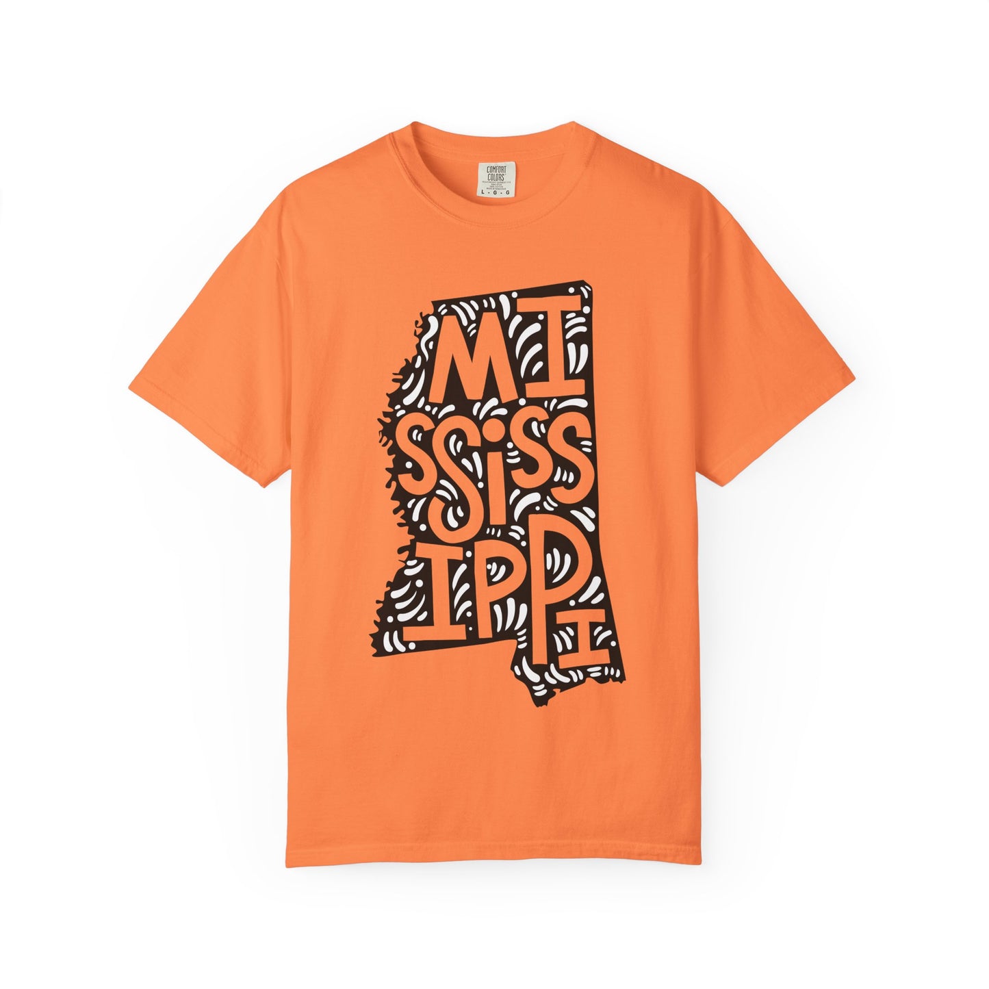 Mississippi "Woodcut Series" T-Shirt - 14 Colors in 7 Sizes Available!