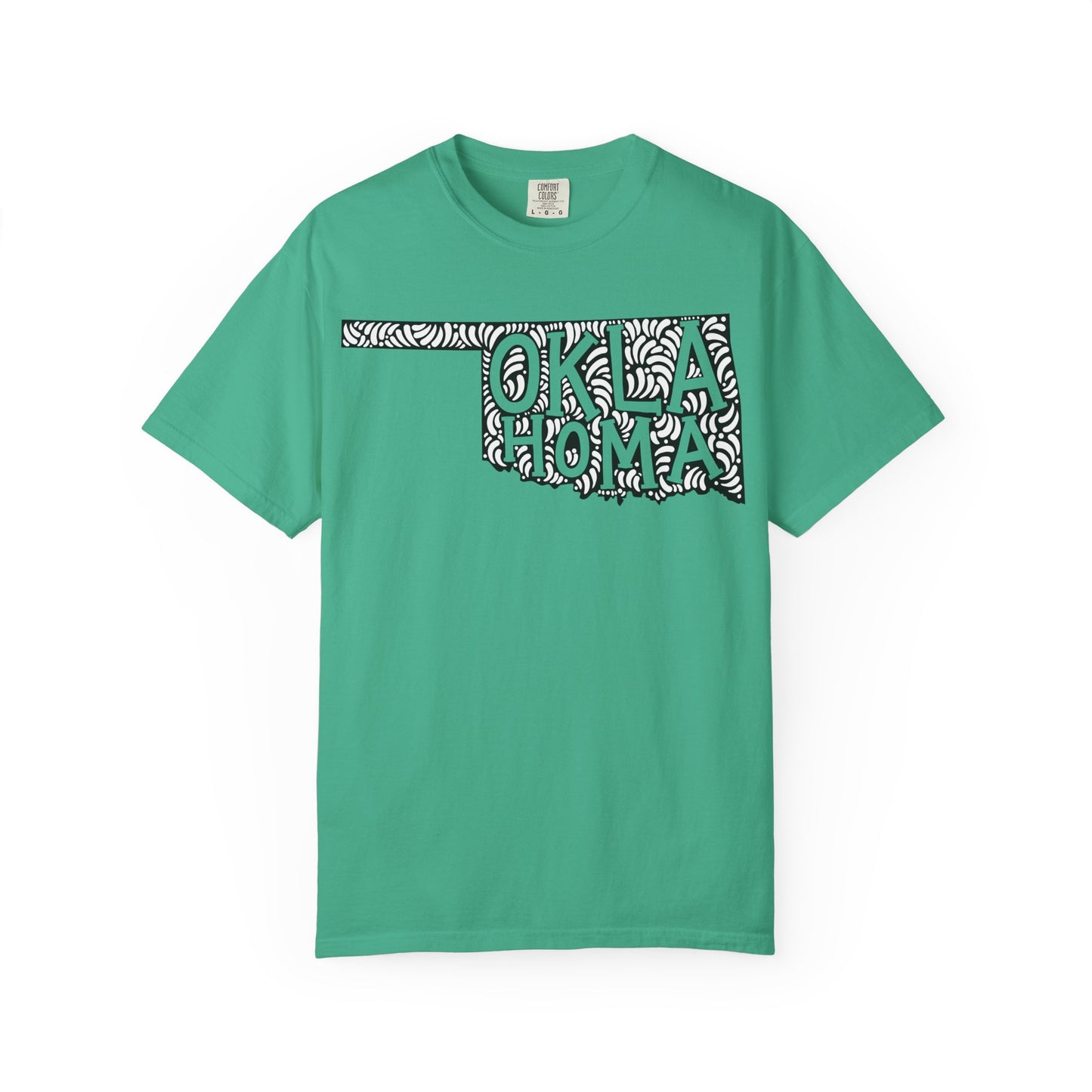 Oklahoma "Woodcut Series" T-Shirt - 14 Colors in 7 Sizes Available!