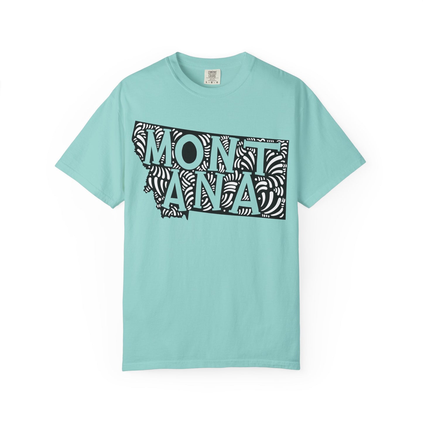 Montana "Woodcut Series" T-Shirt - 14 Colors in 7 Sizes Available!
