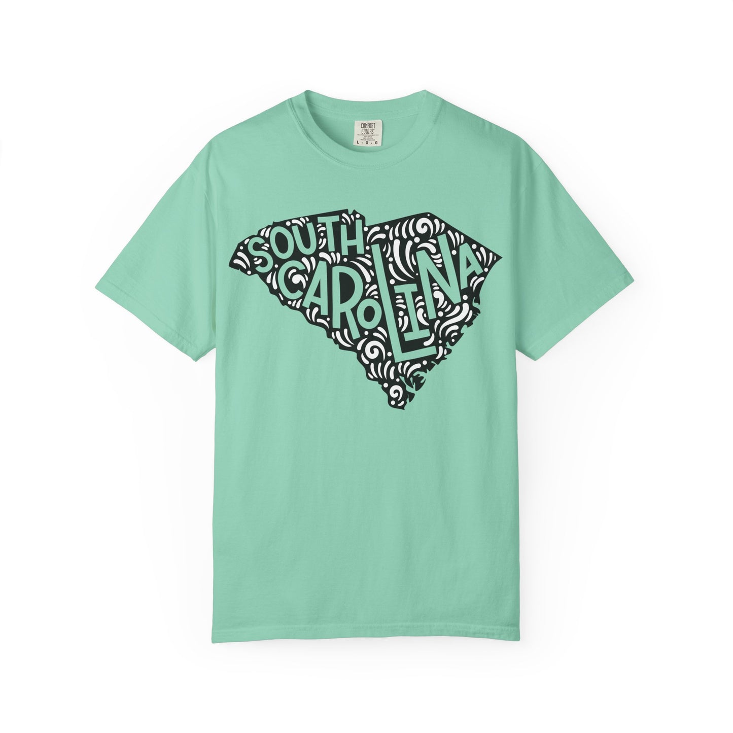 South Carolina "Woodcut Series" T-Shirt - 14 Colors in 7 Sizes Available!