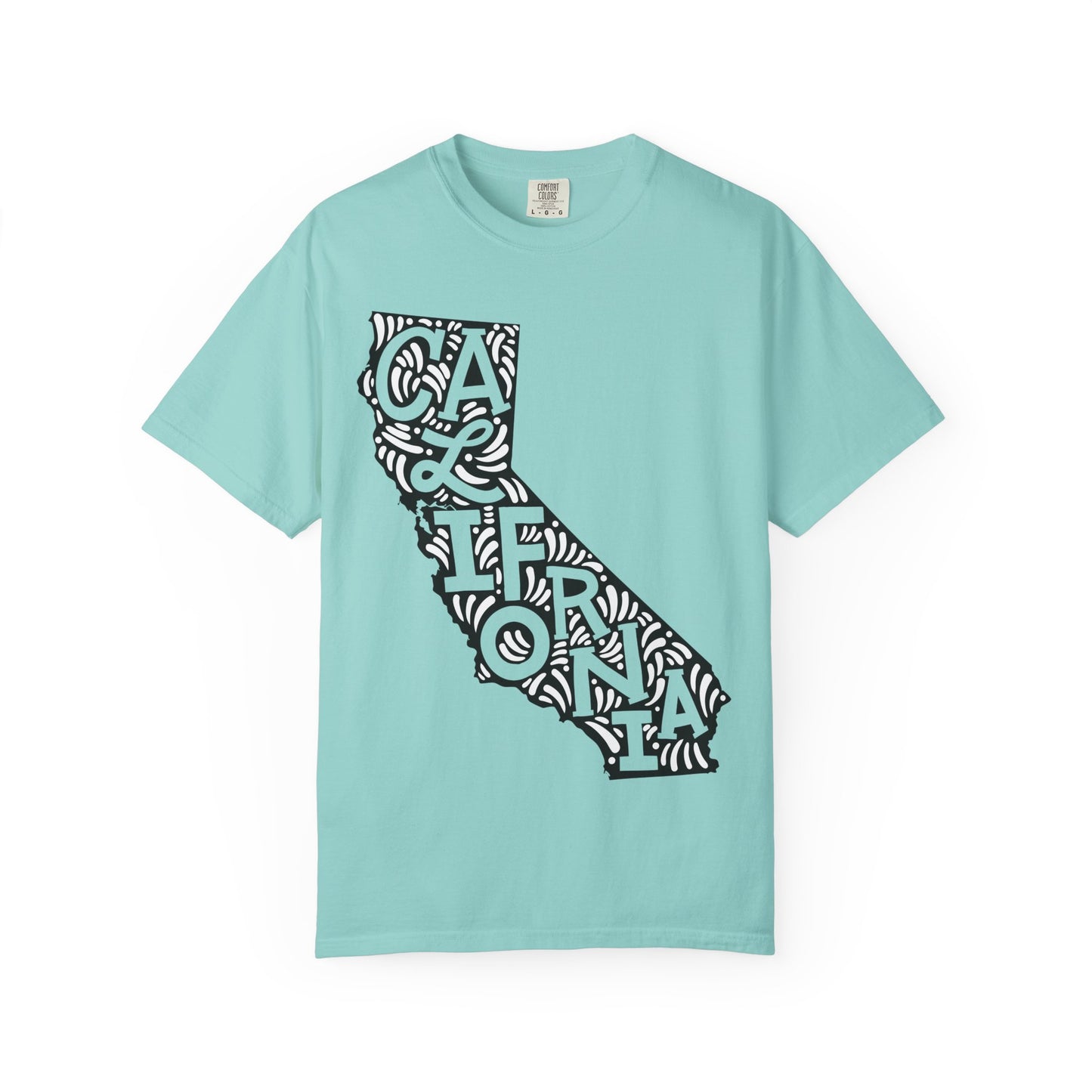 California "Woodcut Series" T-Shirt - 14 Colors in 7 Sizes Available!