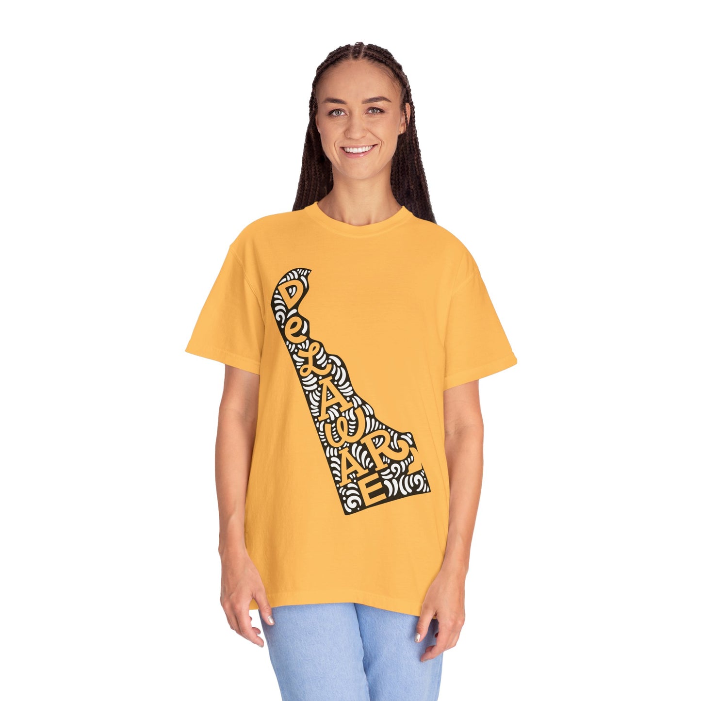 Delaware "Woodcut Series" T-Shirt - 14 Colors in 7 Sizes Available!