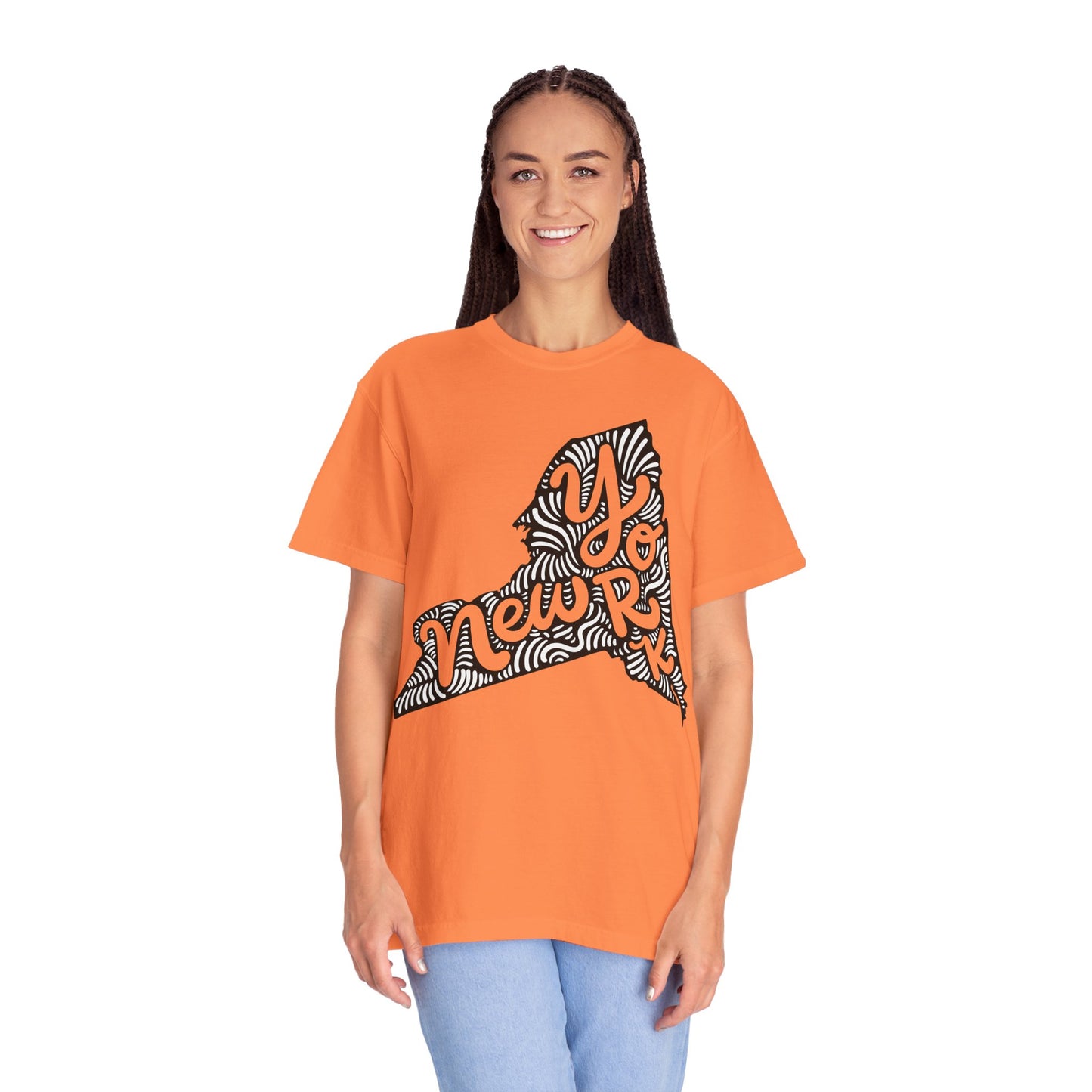 New York "Woodcut Series" T-Shirt - 14 Colors in 7 Sizes Available!