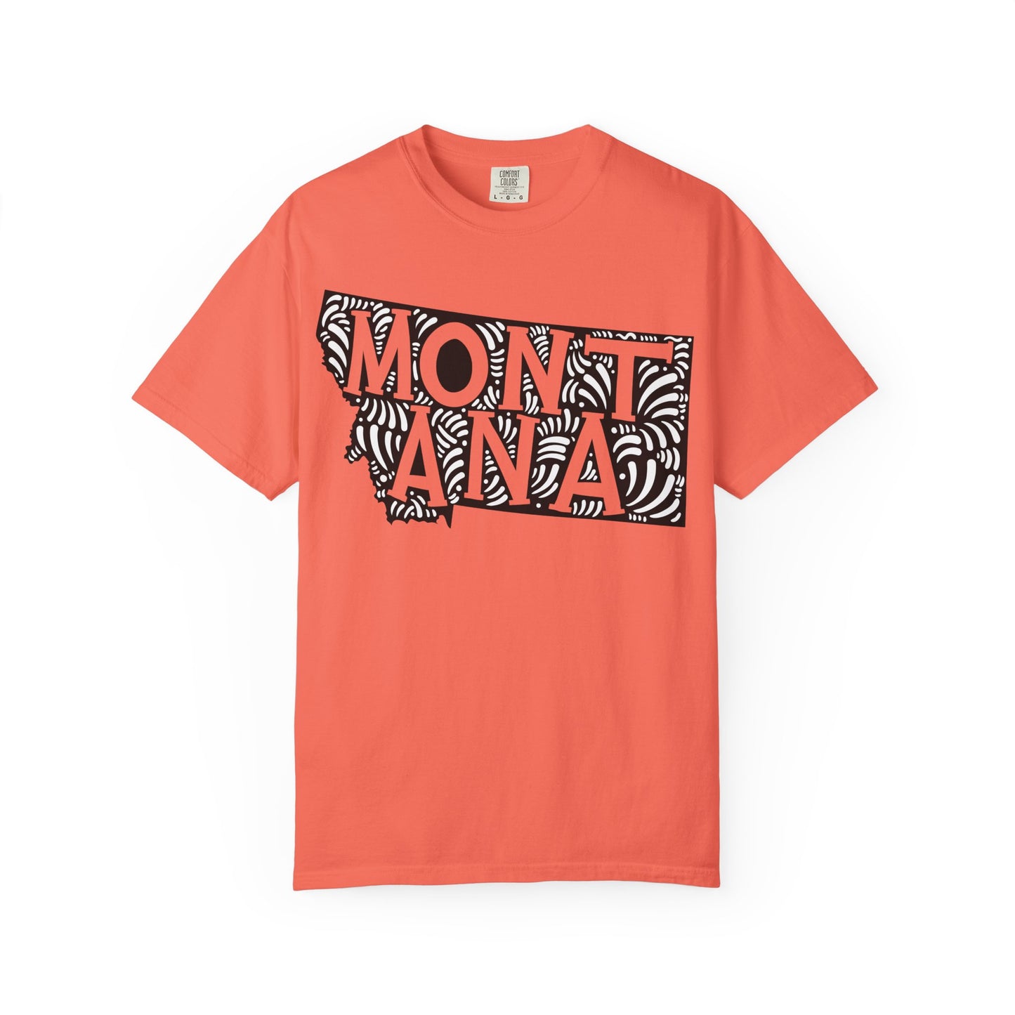 Montana "Woodcut Series" T-Shirt - 14 Colors in 7 Sizes Available!