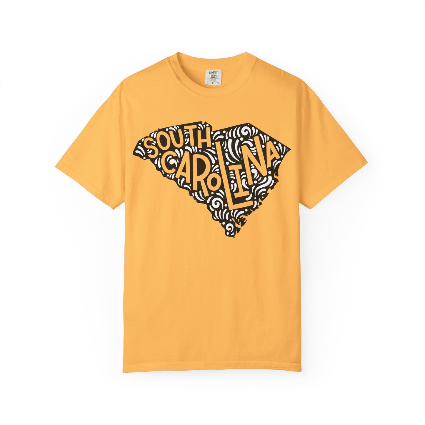 South Carolina "Woodcut Series" T-Shirt - 14 Colors in 7 Sizes Available!